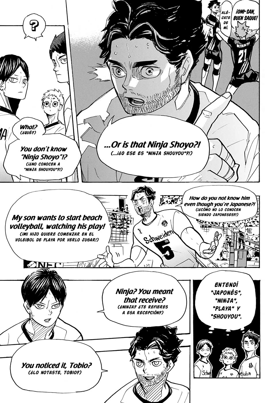 Read Haikyu!! Español Manga Online