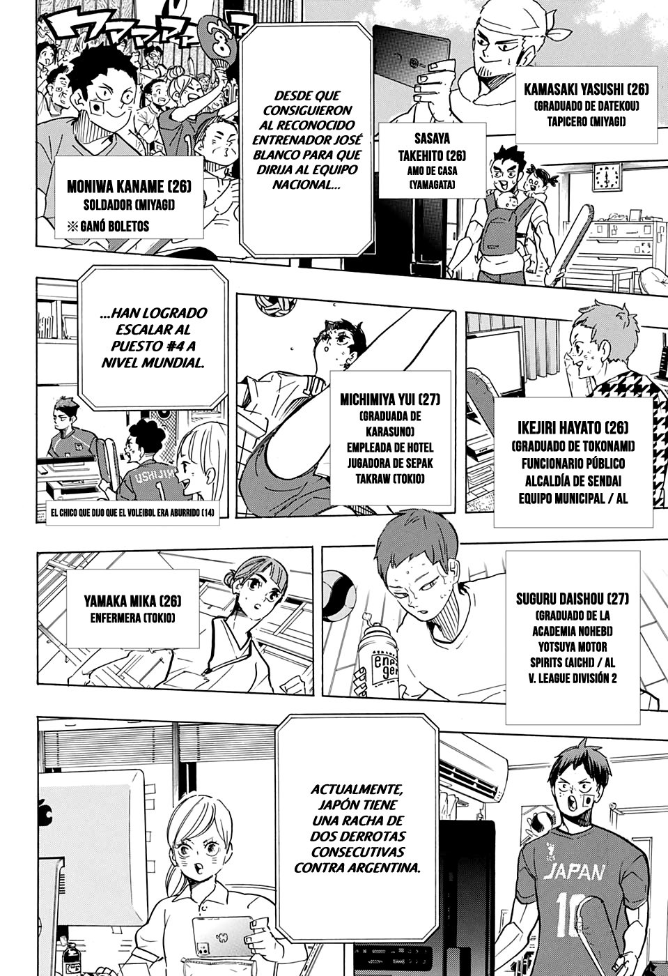 Read Haikyu!! Español Manga Online