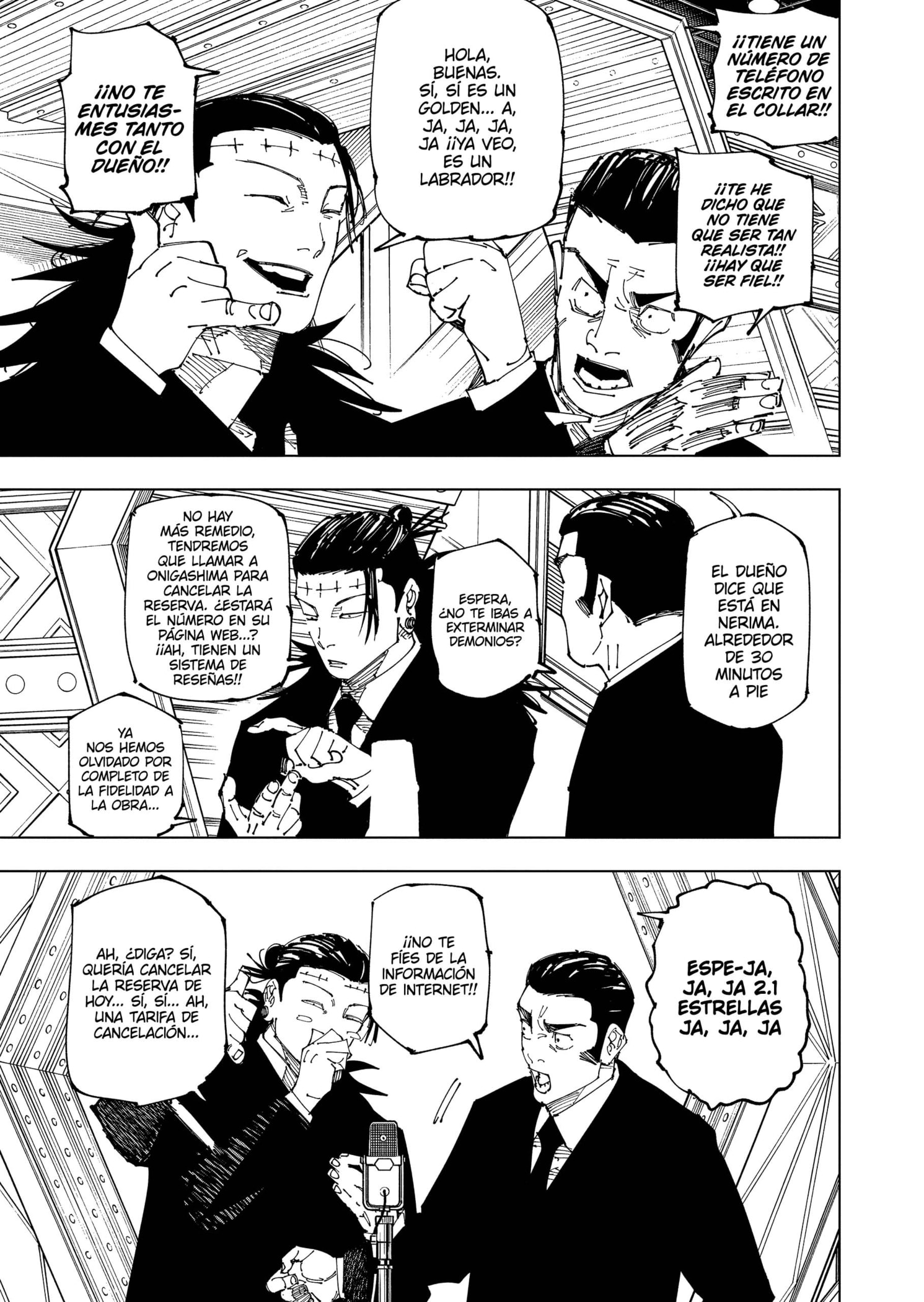 Read Jujutsu Kaisen Español Manga Online