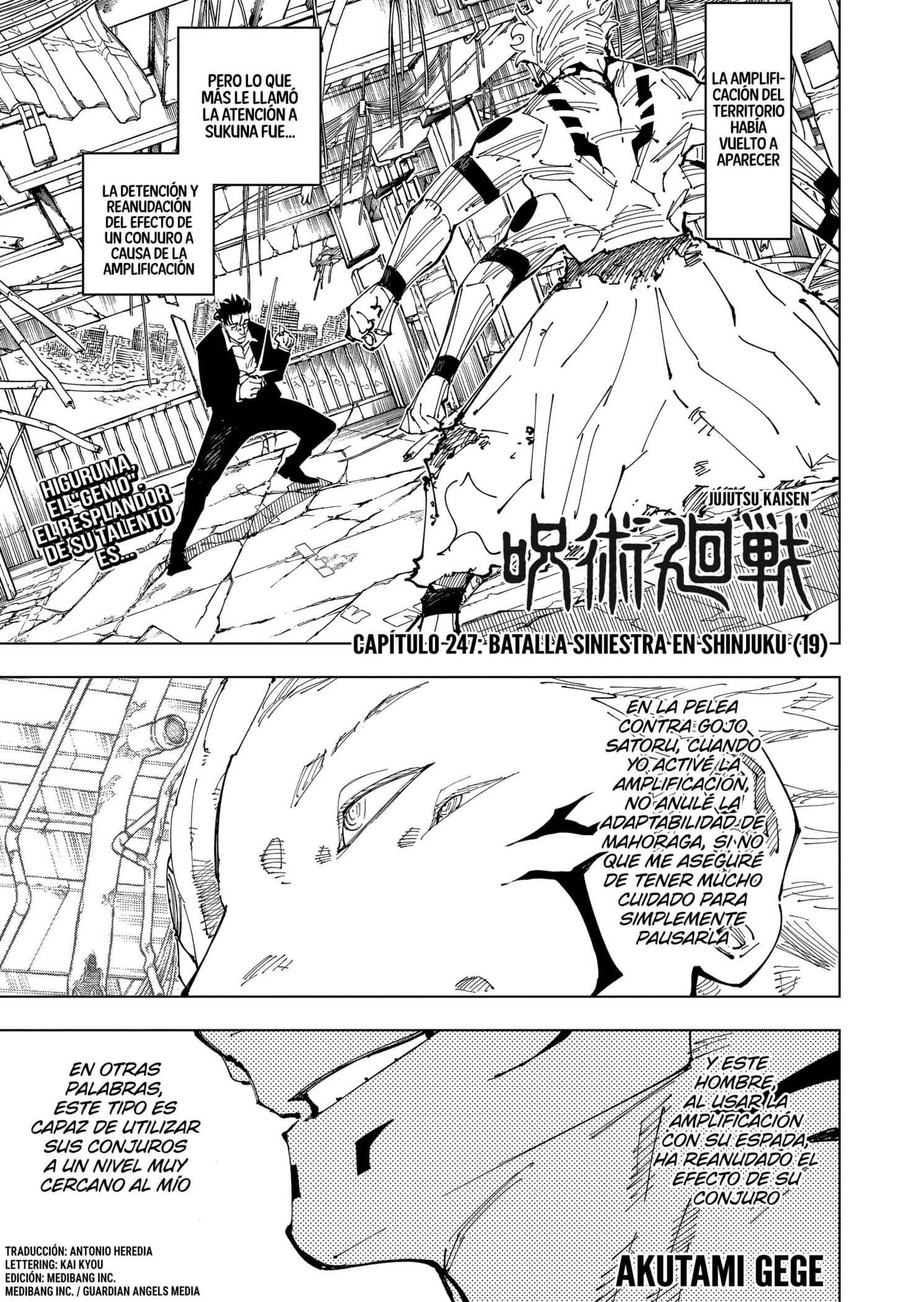 Read Jujutsu Kaisen Español Manga Online