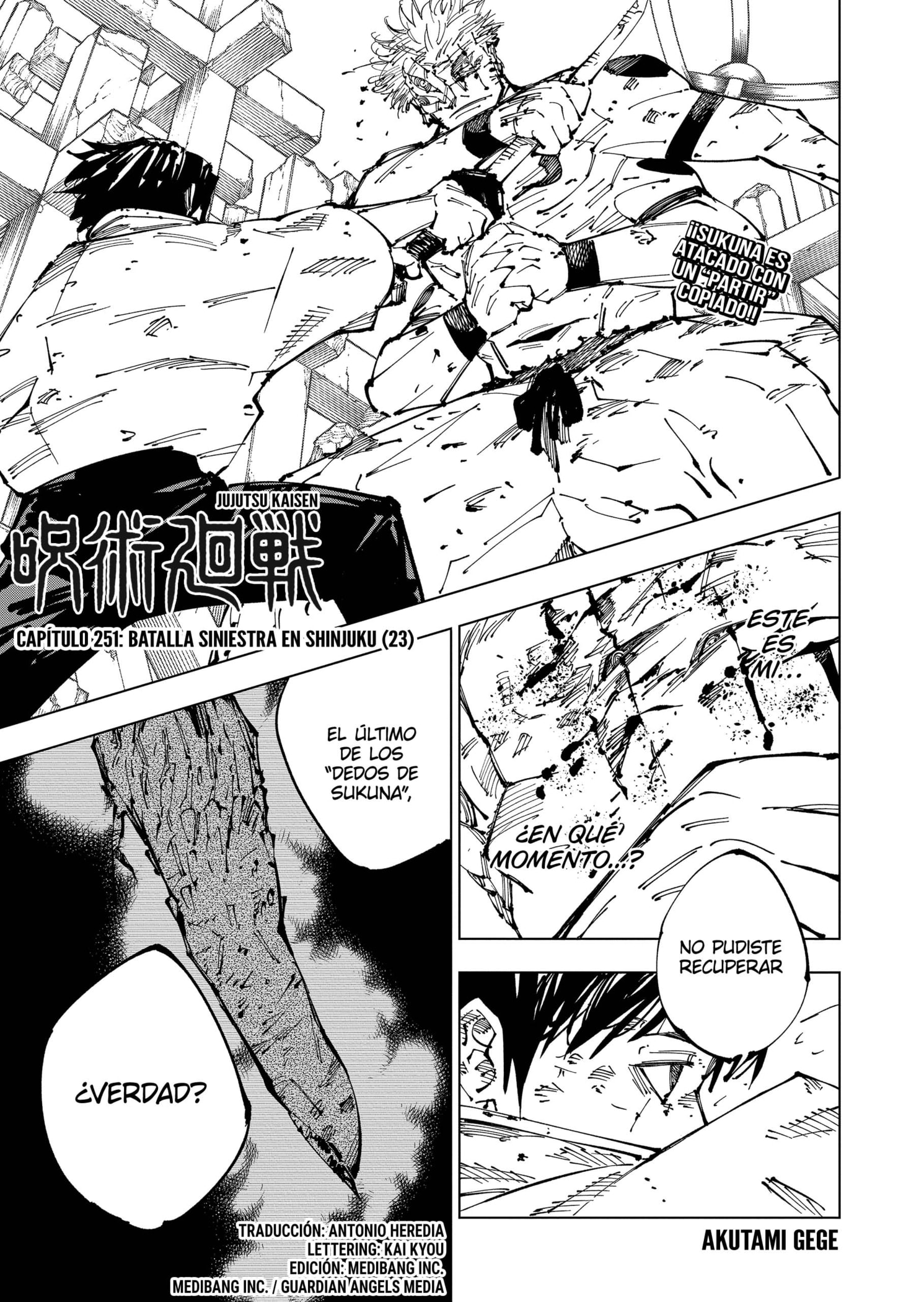 Read Jujutsu Kaisen Español Manga Online