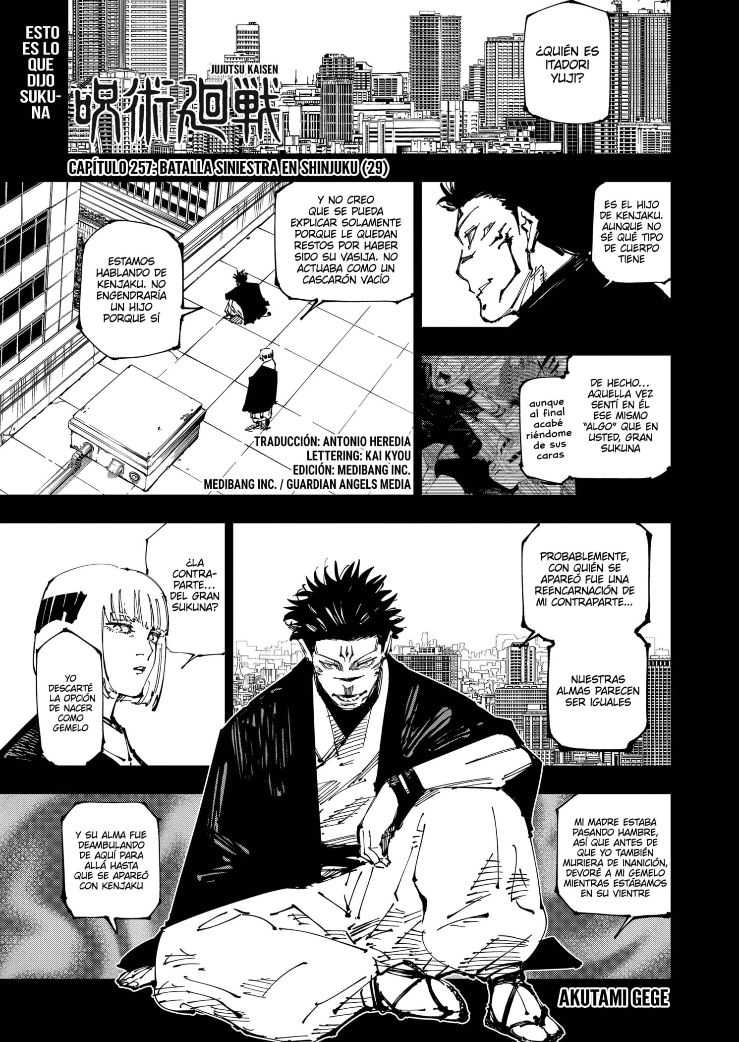 Read Jujutsu Kaisen Español Manga Online