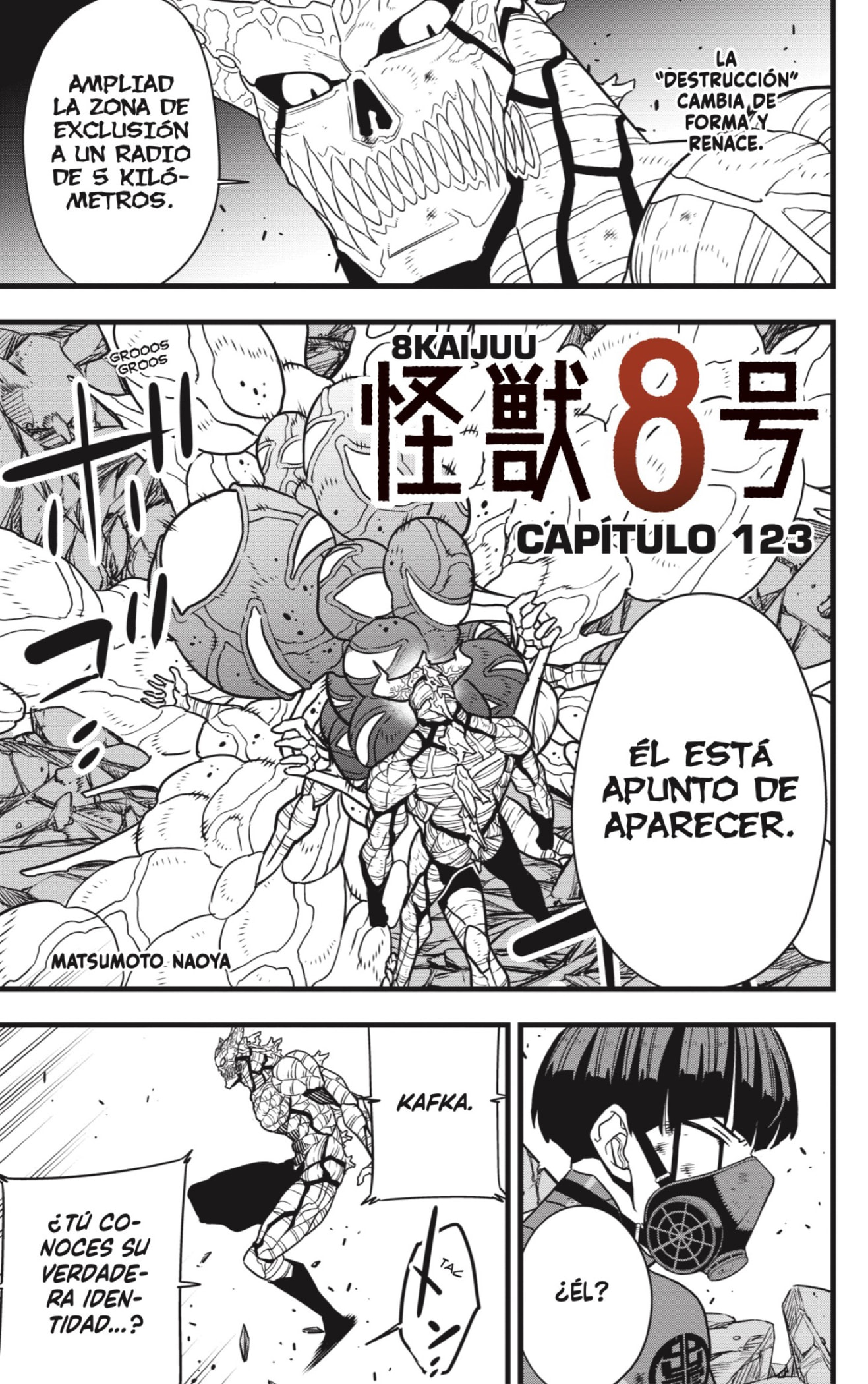 Read Kaiju No. 8 Español Manga Online