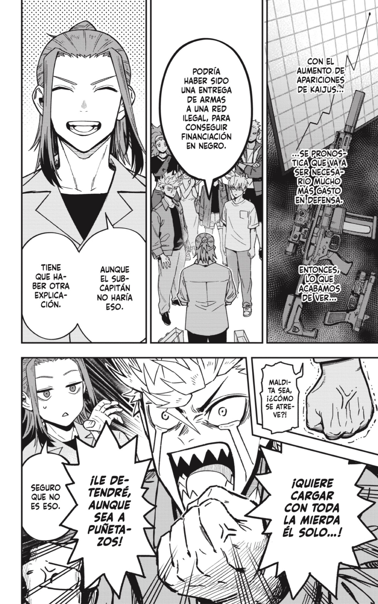 Read Kaiju No. 8 Español Manga Online