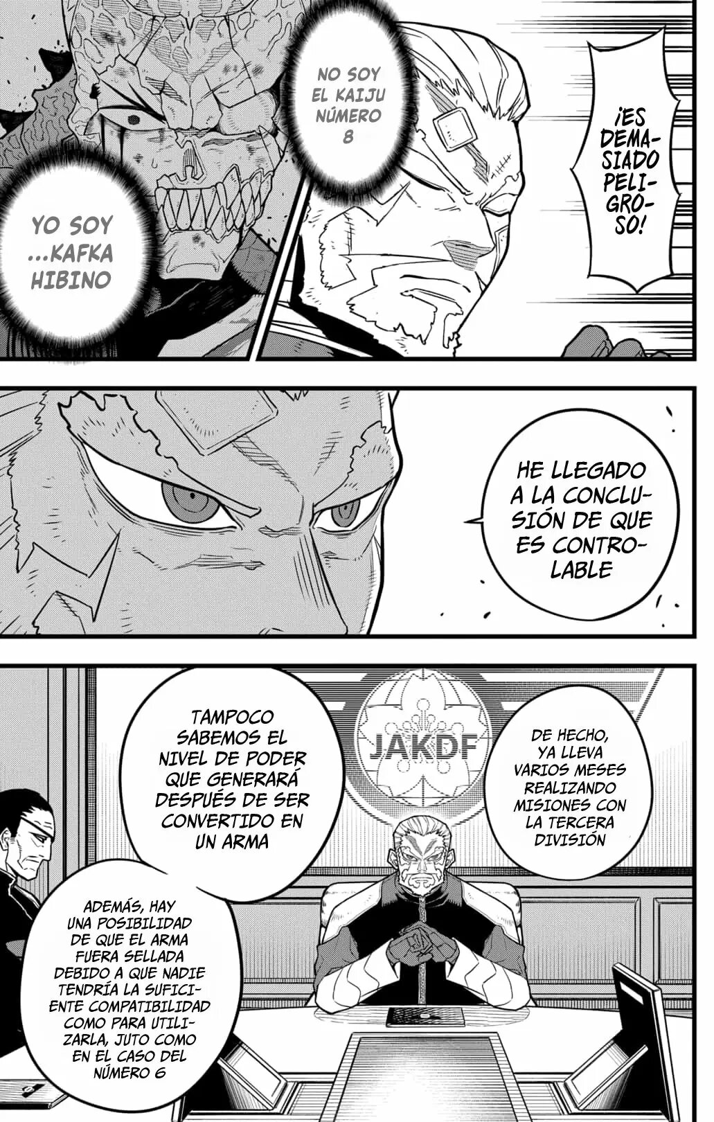 Read Kaiju No. 8 Español Manga Online