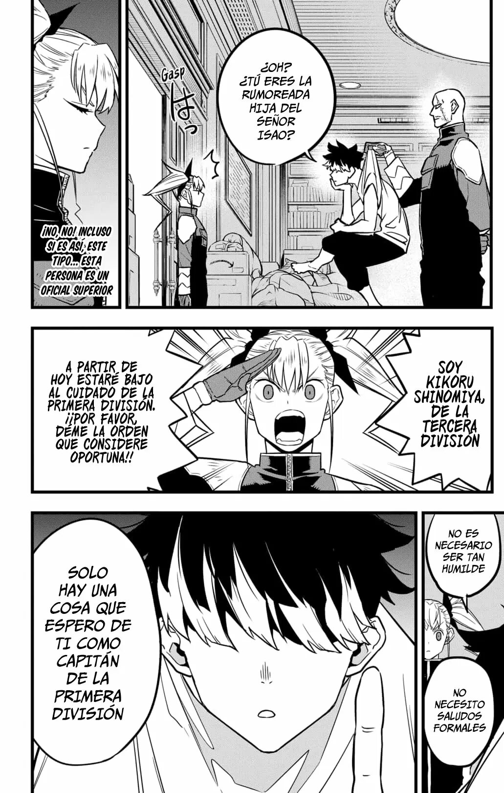 Read Kaiju No. 8 Español Manga Online