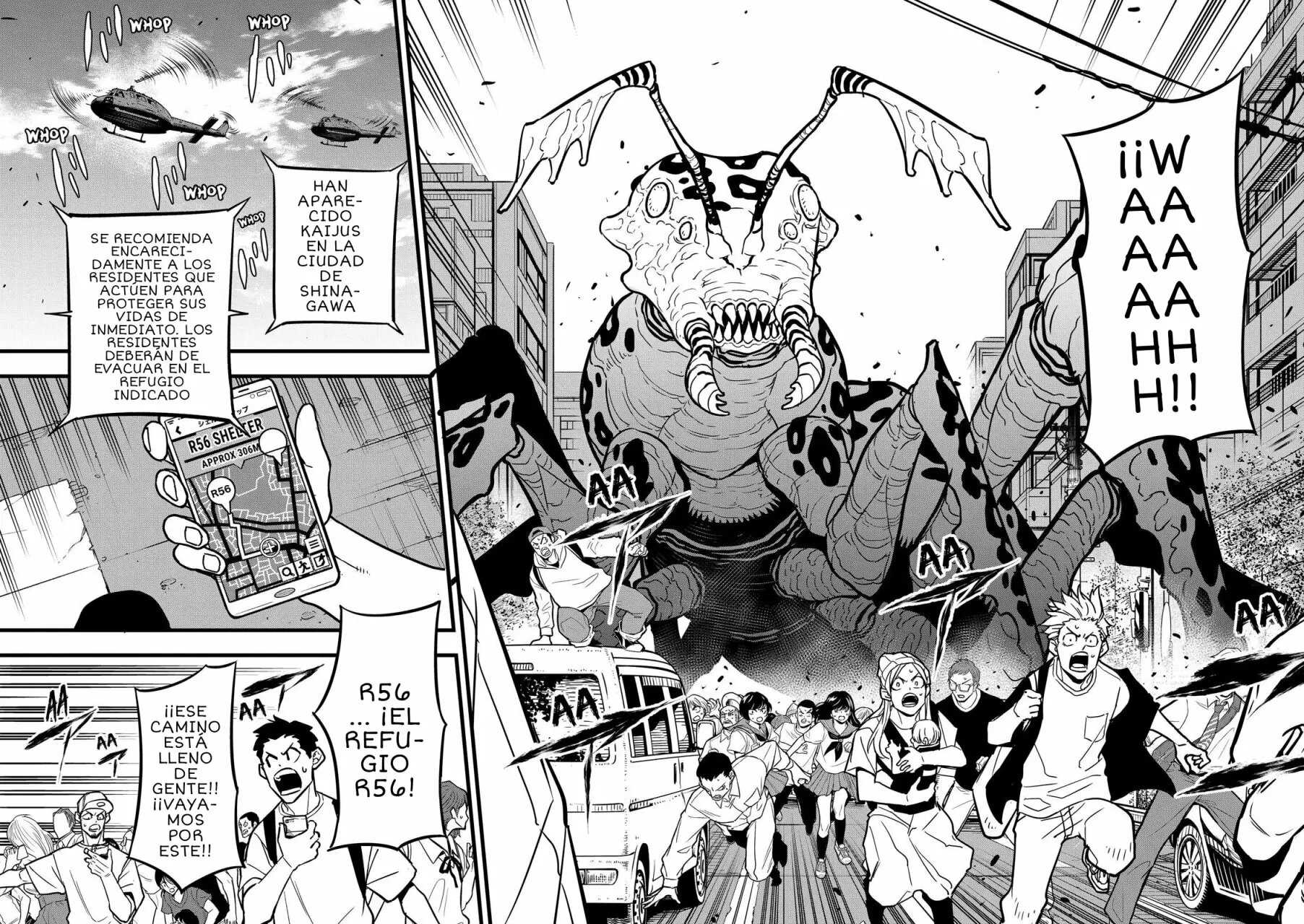 Read Kaiju No. 8 Español Manga Online