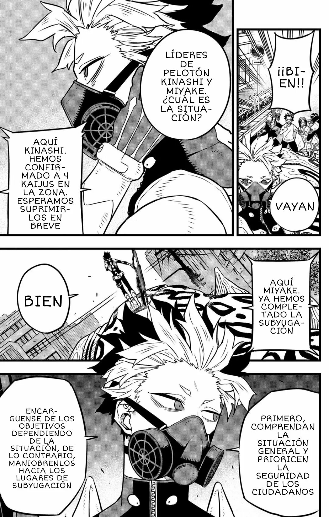 Read Kaiju No. 8 Español Manga Online