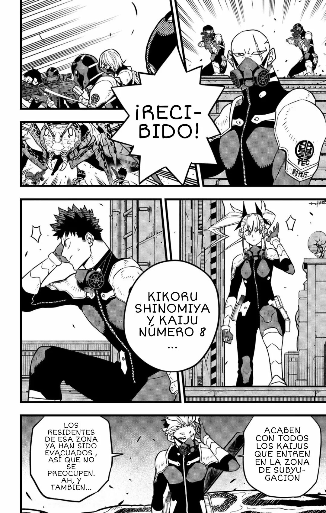 Read Kaiju No. 8 Español Manga Online