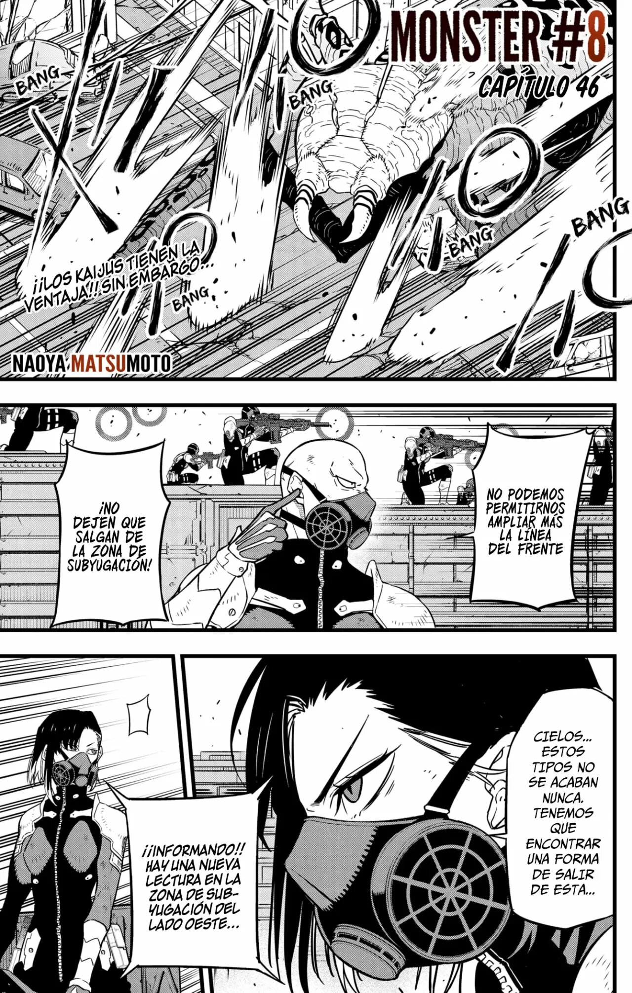 Read Kaiju No. 8 Español Manga Online