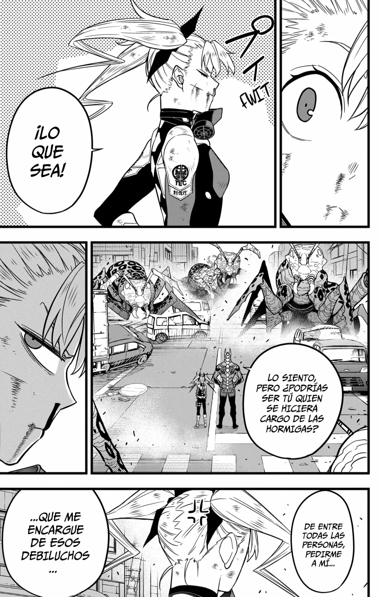 Read Kaiju No. 8 Español Manga Online