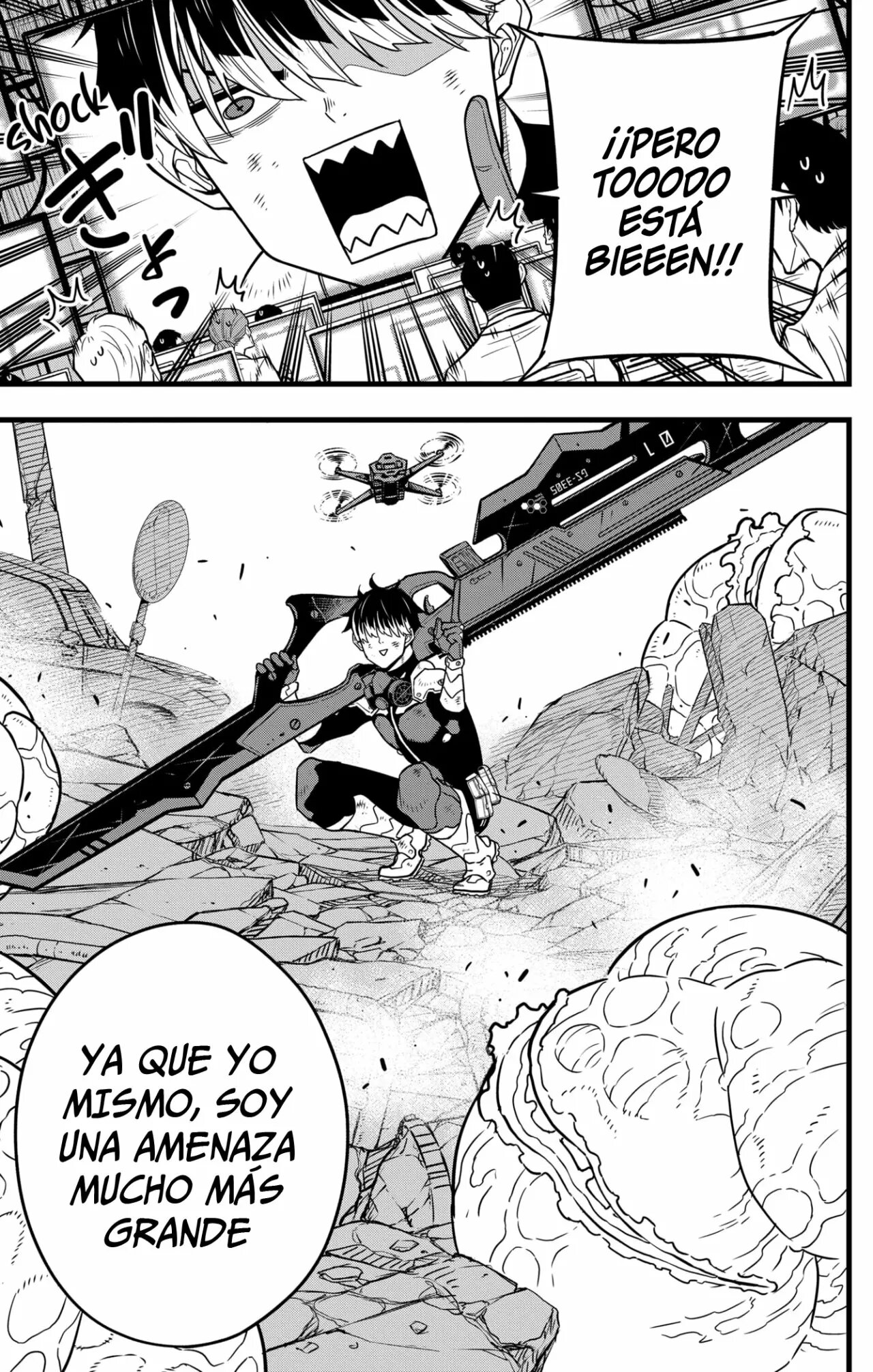 Read Kaiju No. 8 Español Manga Online