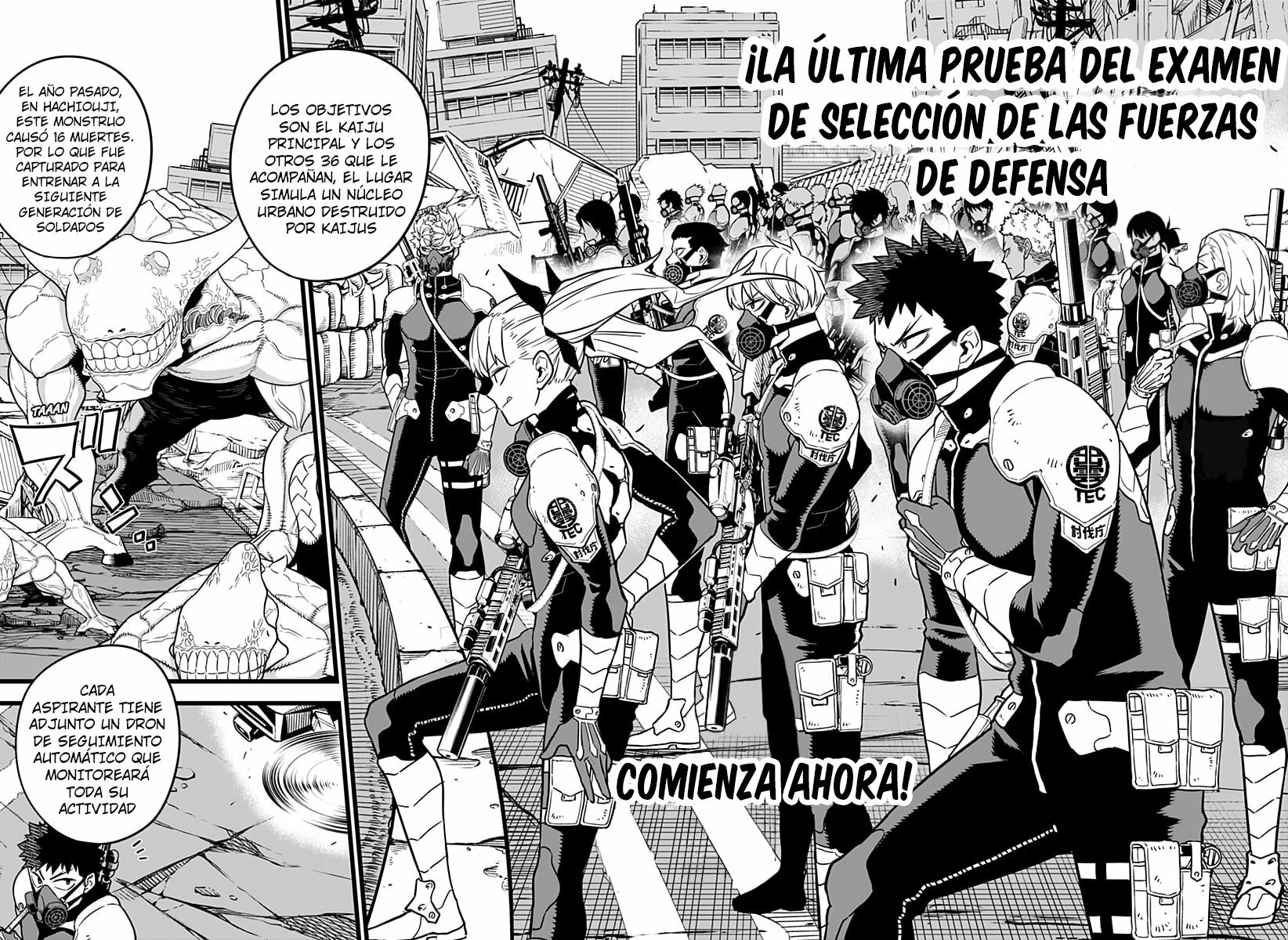 Read Kaiju No. 8 Español Manga Online