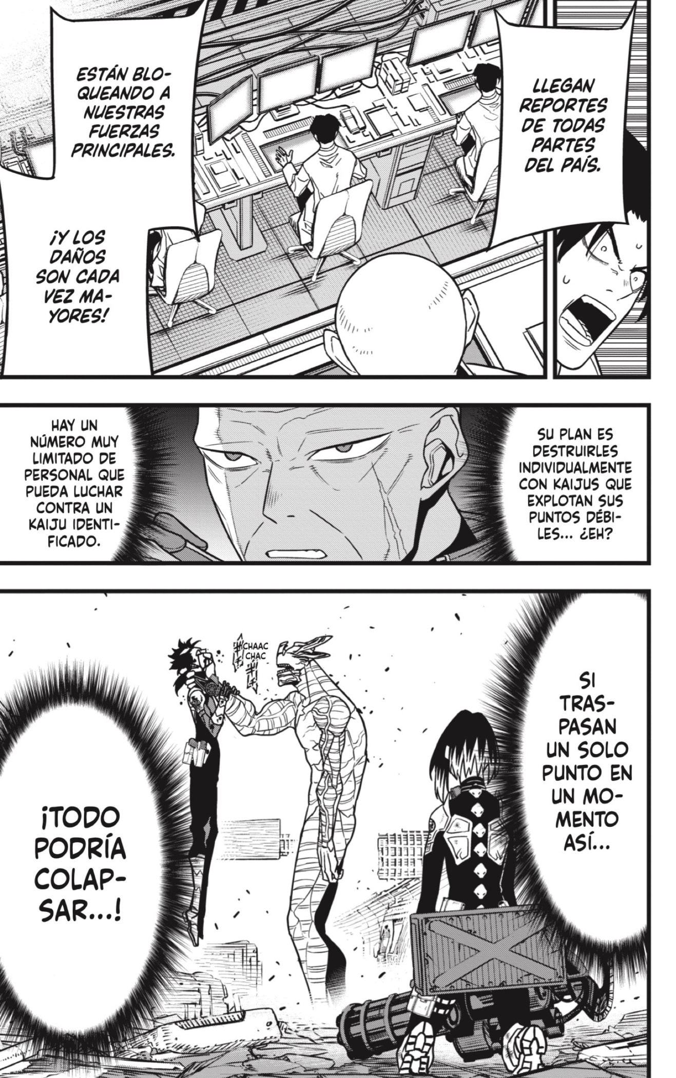 Read Kaiju No. 8 Español Manga Online