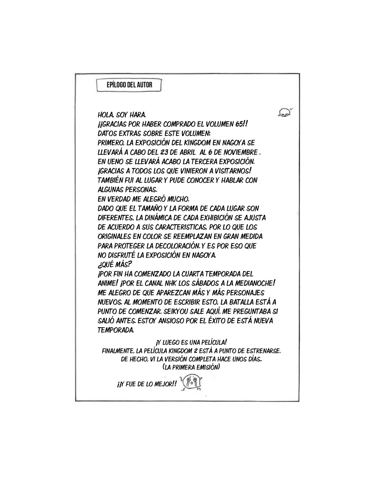 Read Kingdom Español Manga Online