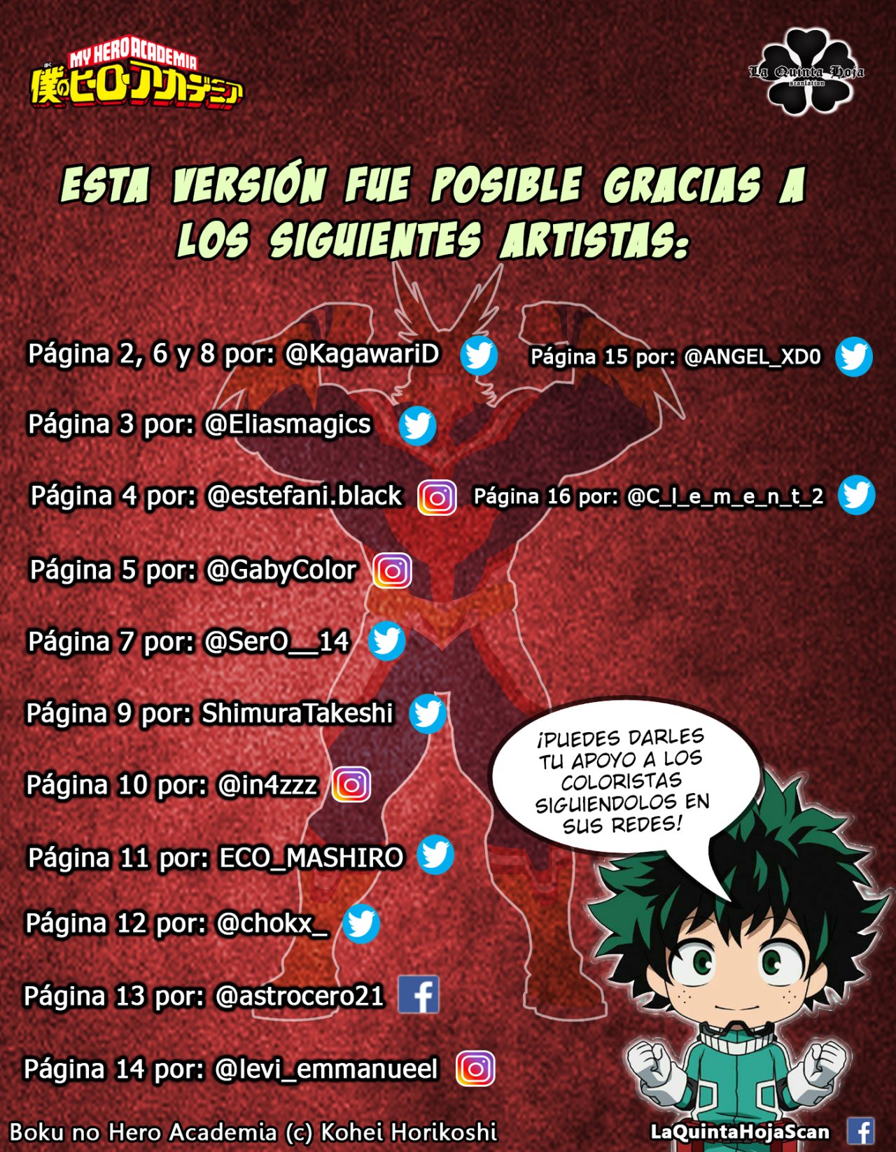 Read My Hero Academia Español Manga Online