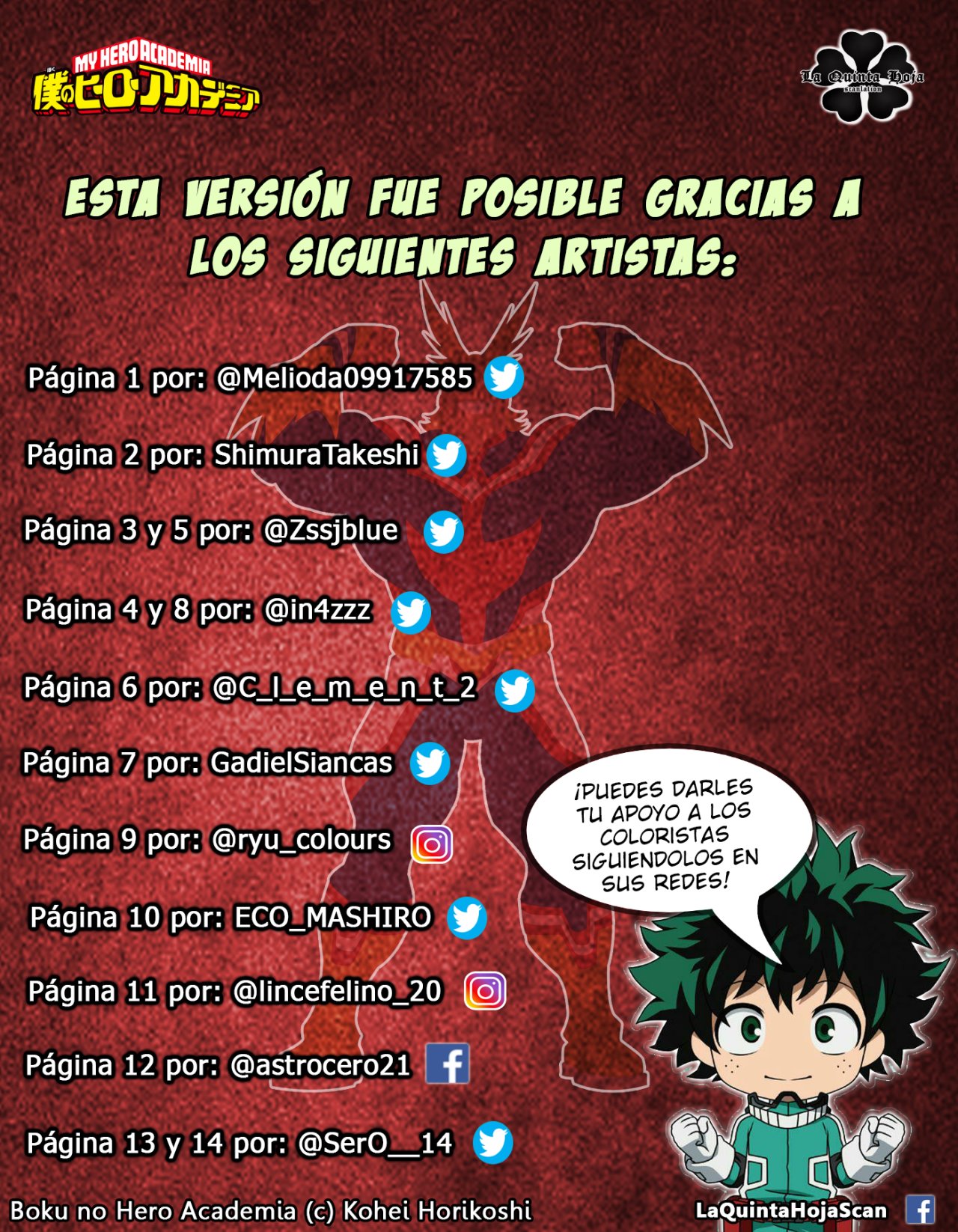 Read My Hero Academia Español Manga Online