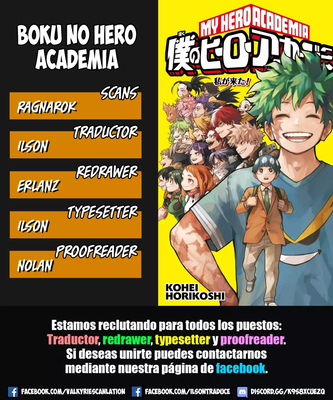 Read My Hero Academia Español Manga Online