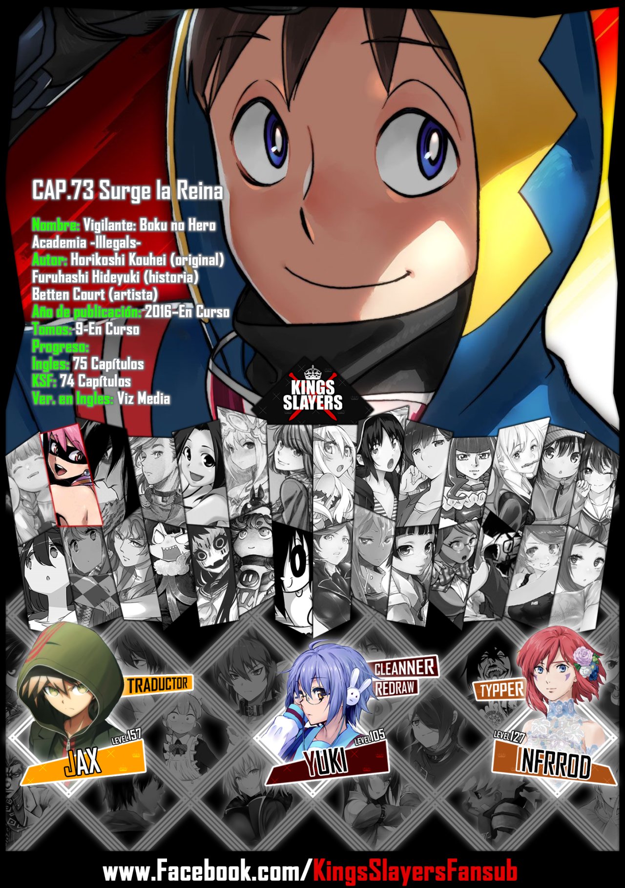 Read My Hero Academia_Vigilantes Español Manga Online