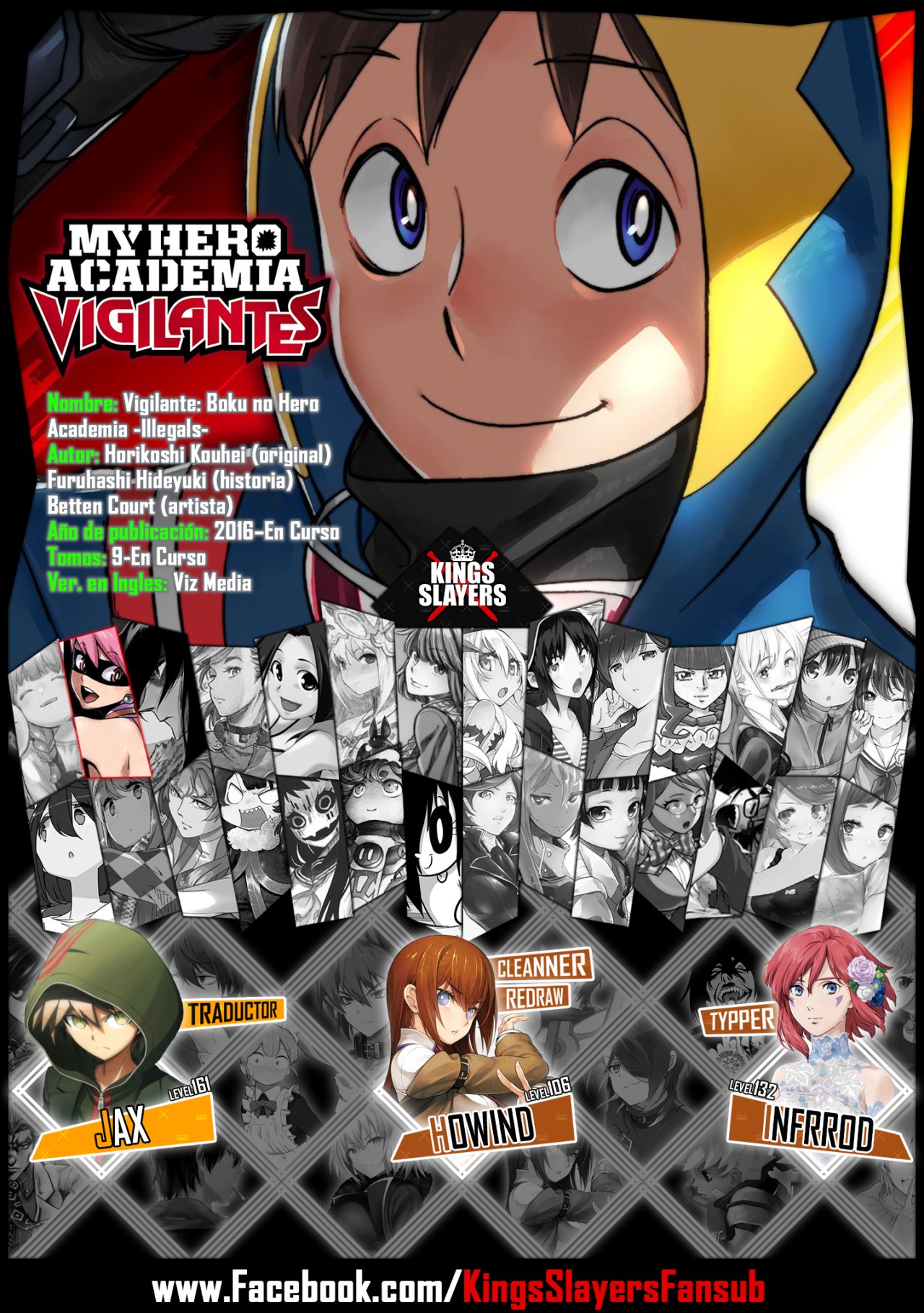 Read My Hero Academia_Vigilantes Español Manga Online