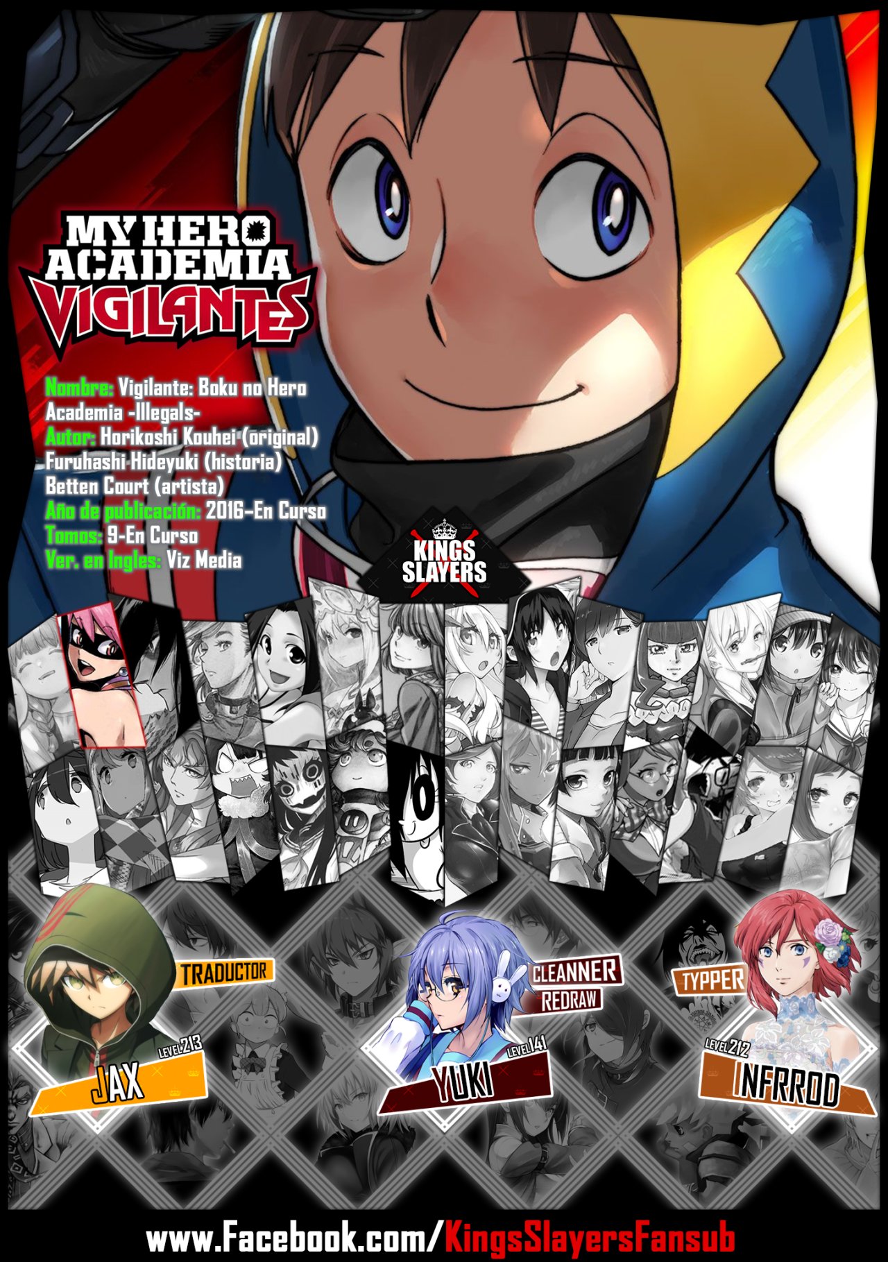 Read My Hero Academia_Vigilantes Español Manga Online