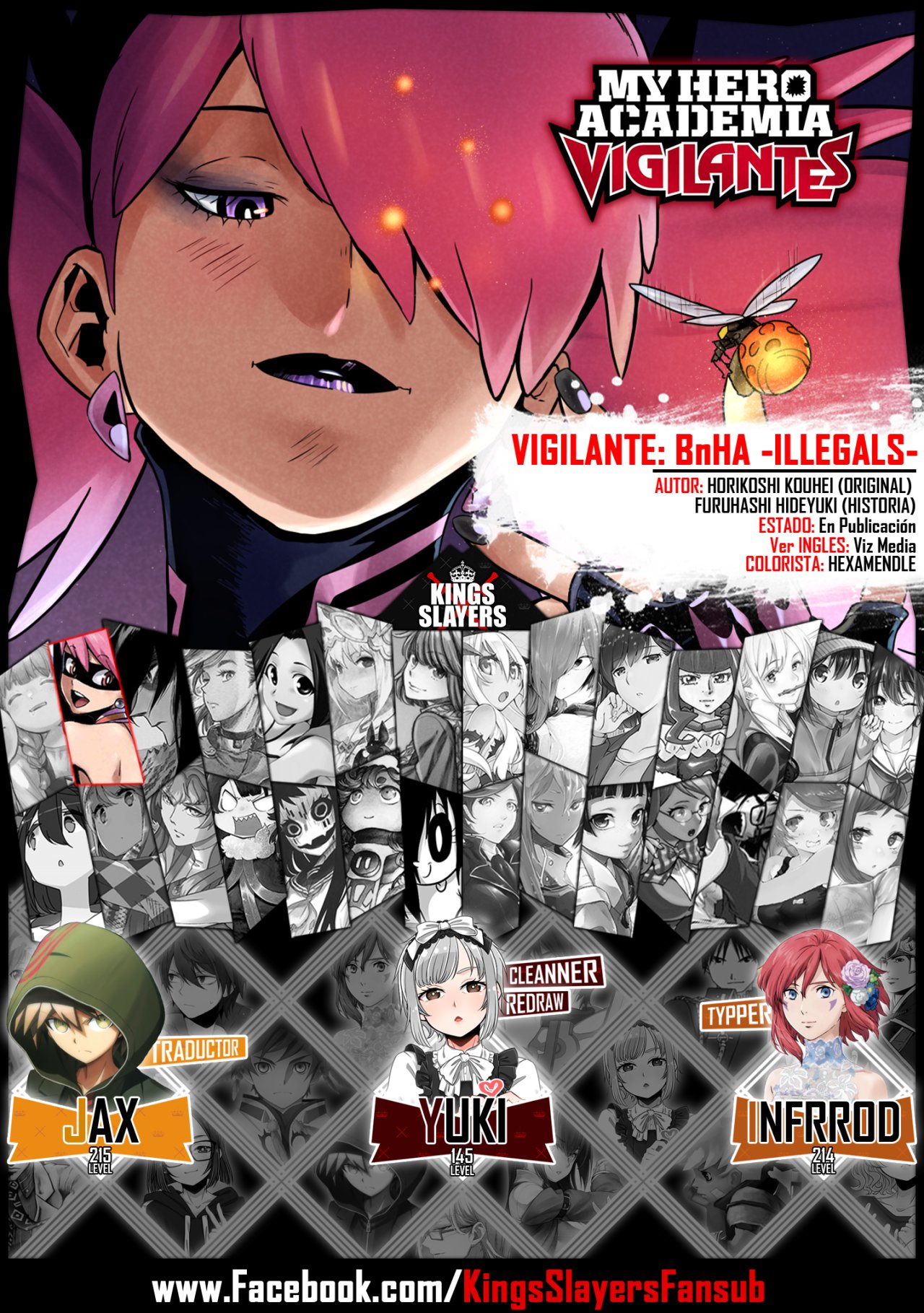 Read My Hero Academia_Vigilantes Español Manga Online