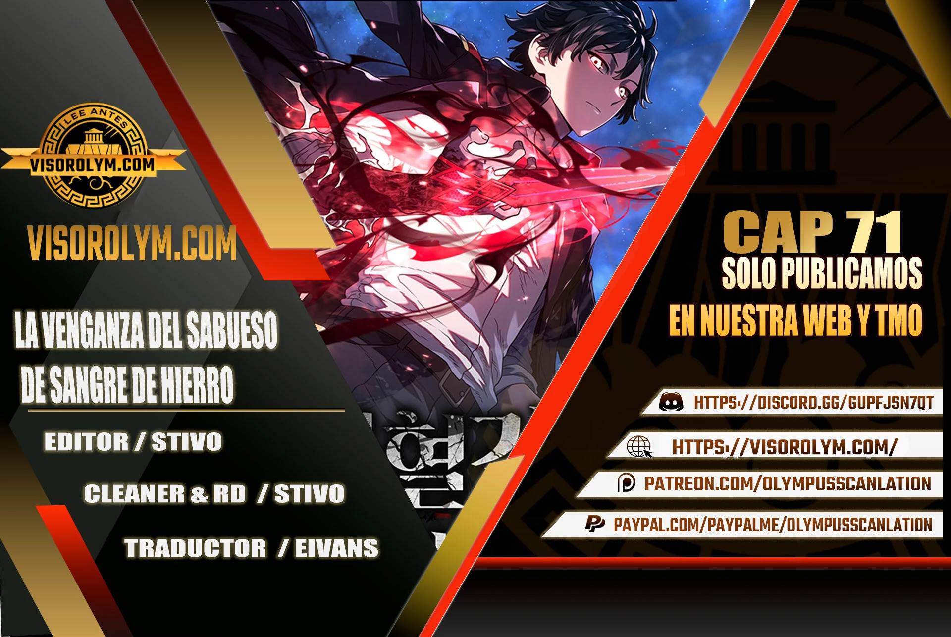 Read Revenge of the Iron-Blooded Sword Hound Español Manga Online