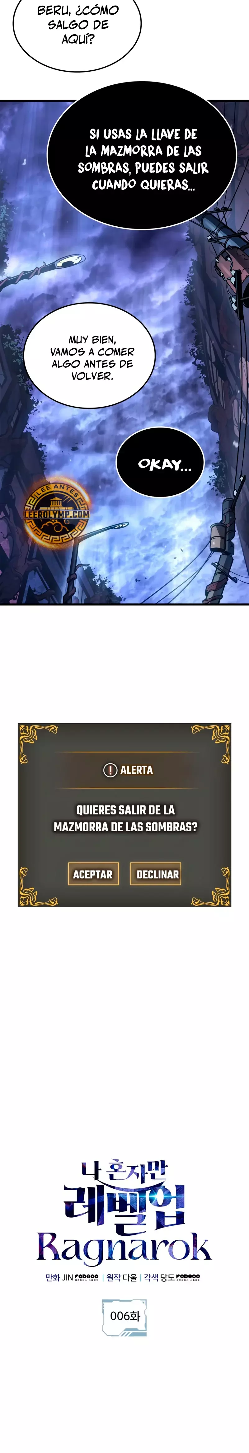 Read Solo Leveling_ Ragnarok Español Manga Online