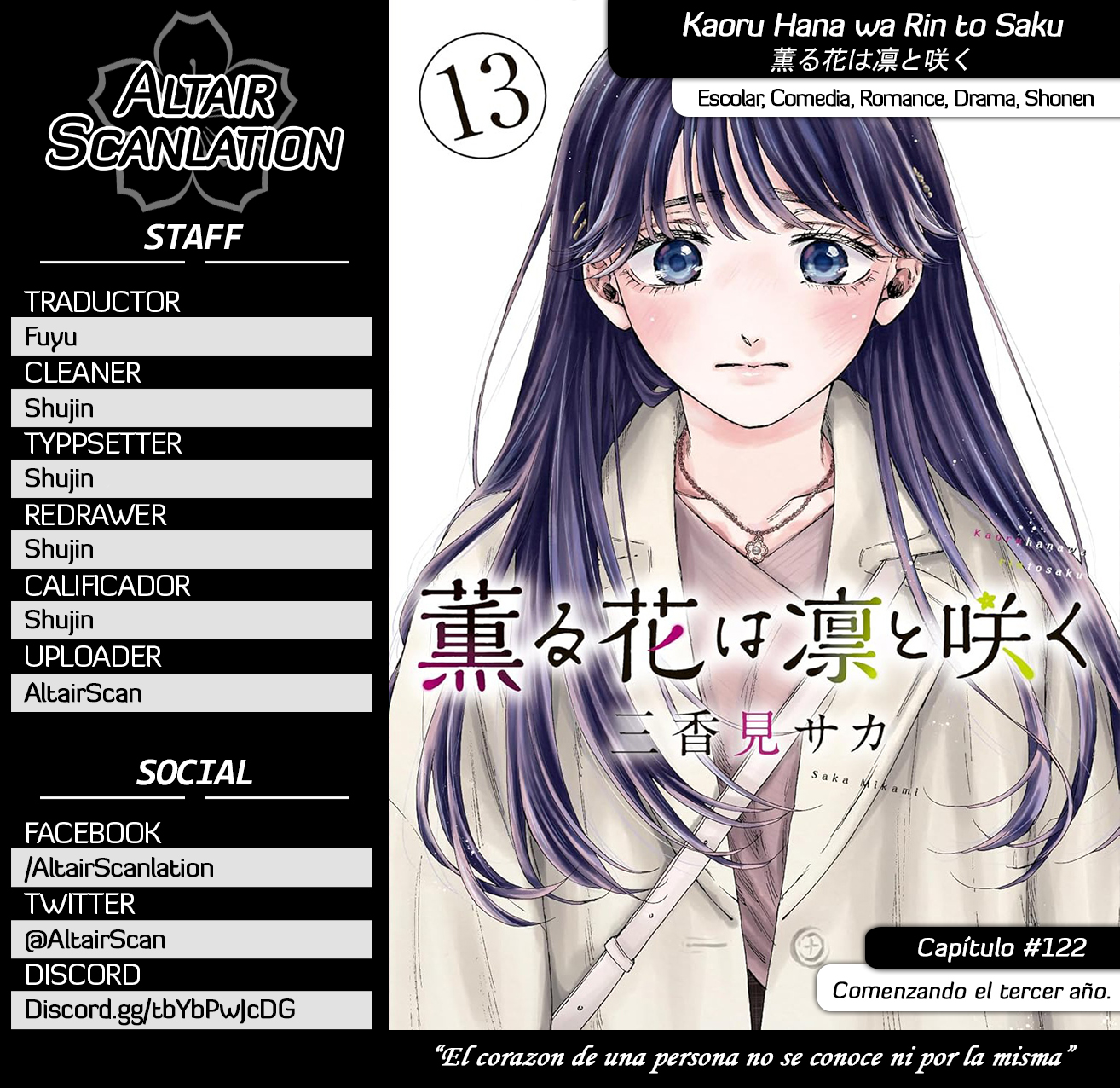 Read The Fragrant Flower Blooms with Dignity Español Manga Online