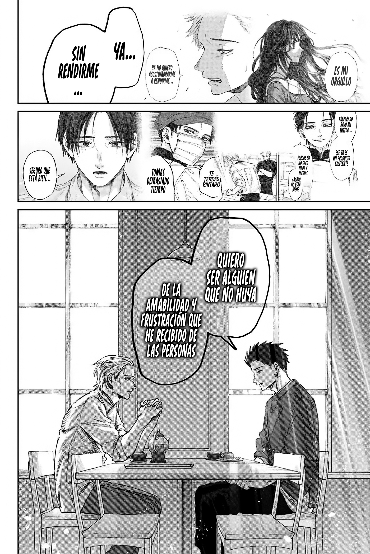 Read The Fragrant Flower Blooms with Dignity Español Manga Online