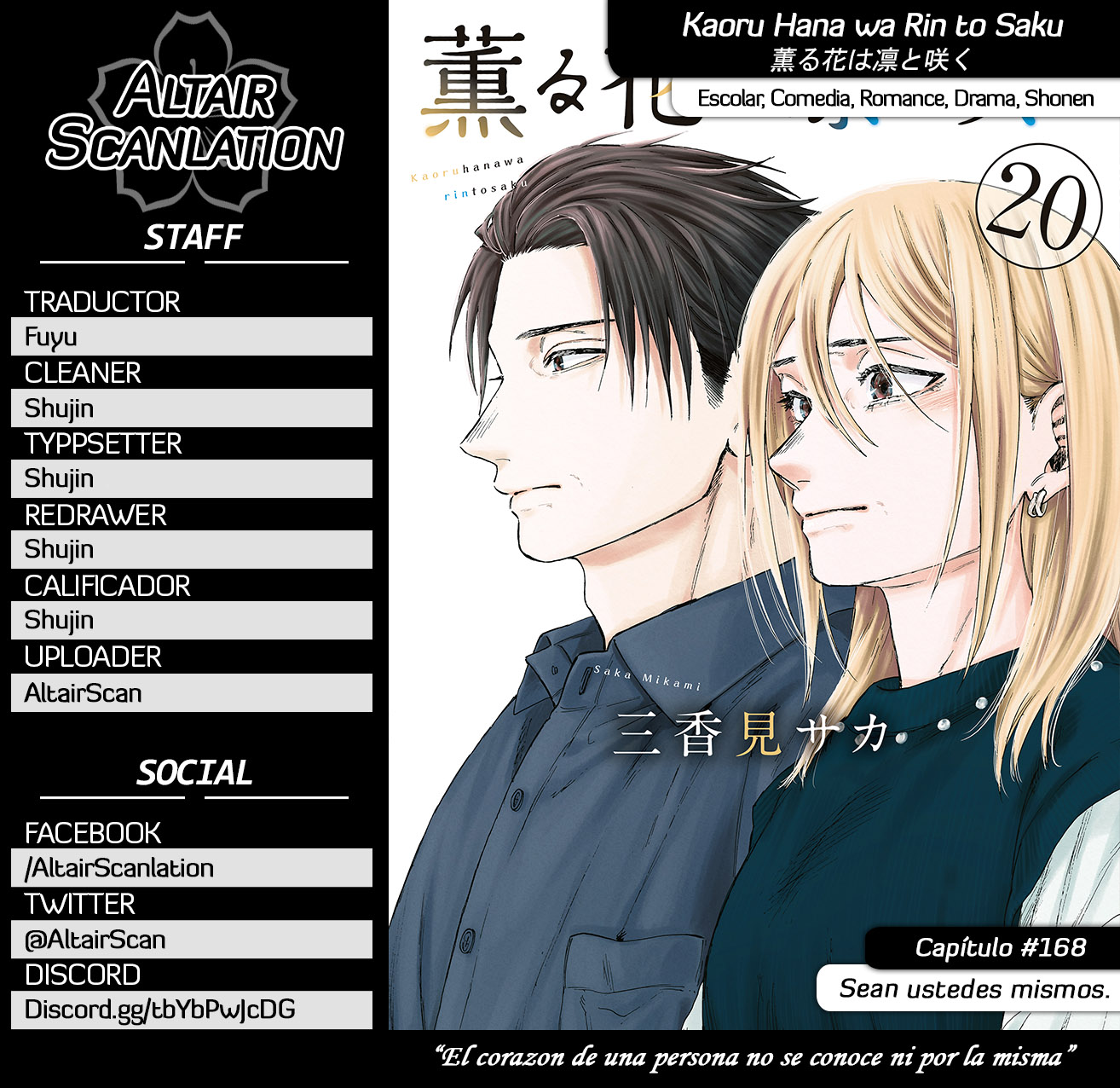 Read The Fragrant Flower Blooms with Dignity Español Manga Online