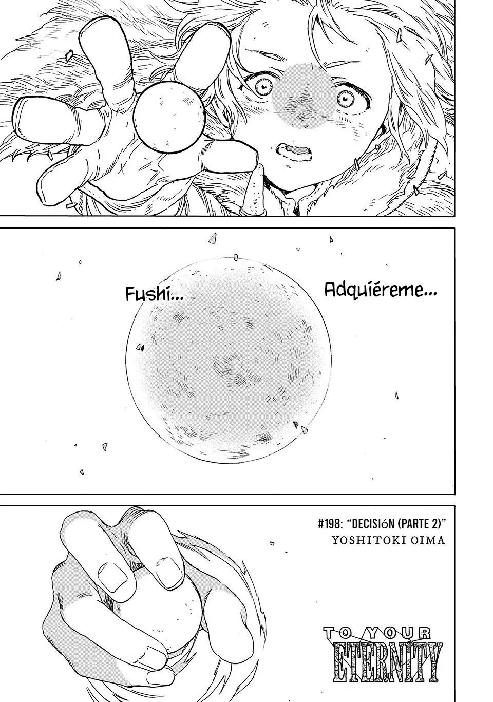 Read To Your Eternity Español Manga Online