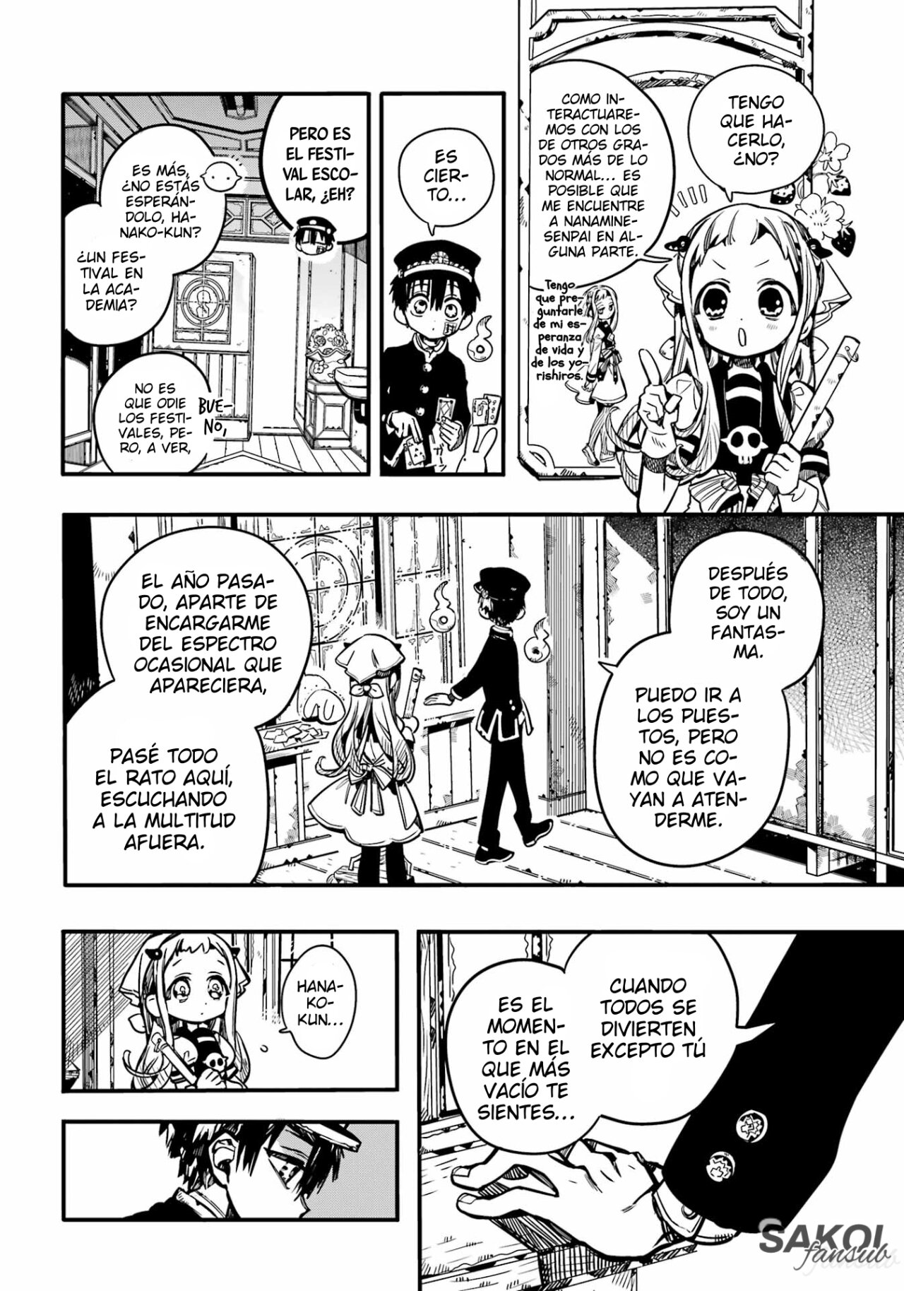 Read Toilet-bound Hanako-kun Español Manga Online