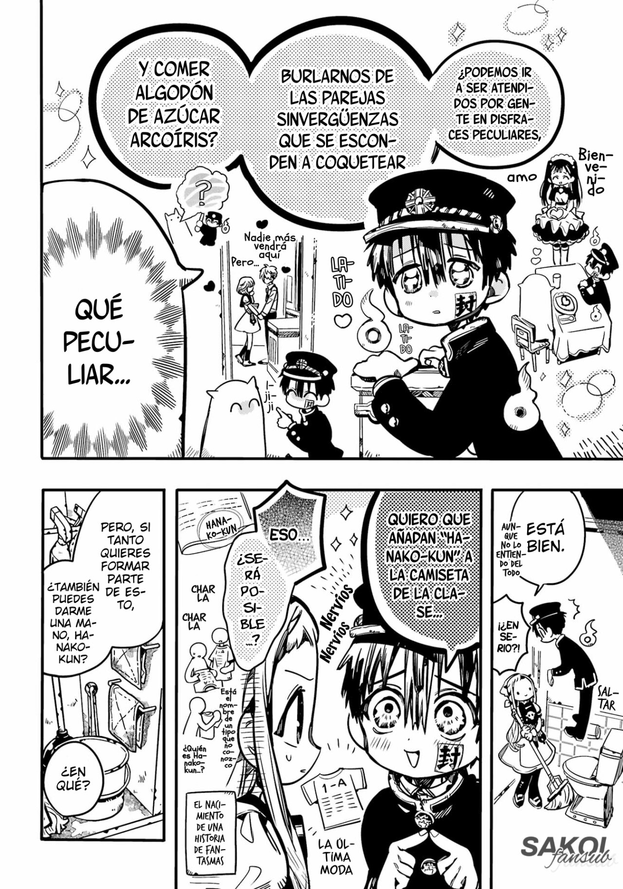 Read Toilet-bound Hanako-kun Español Manga Online