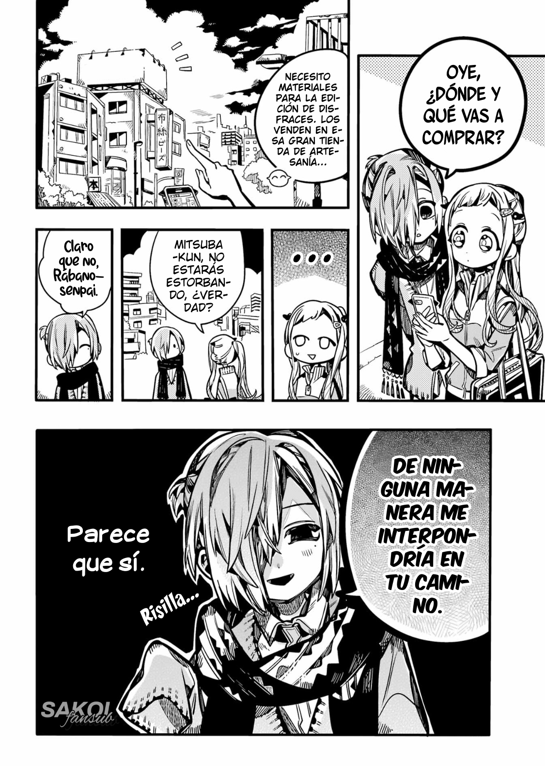 Read Toilet-bound Hanako-kun Español Manga Online