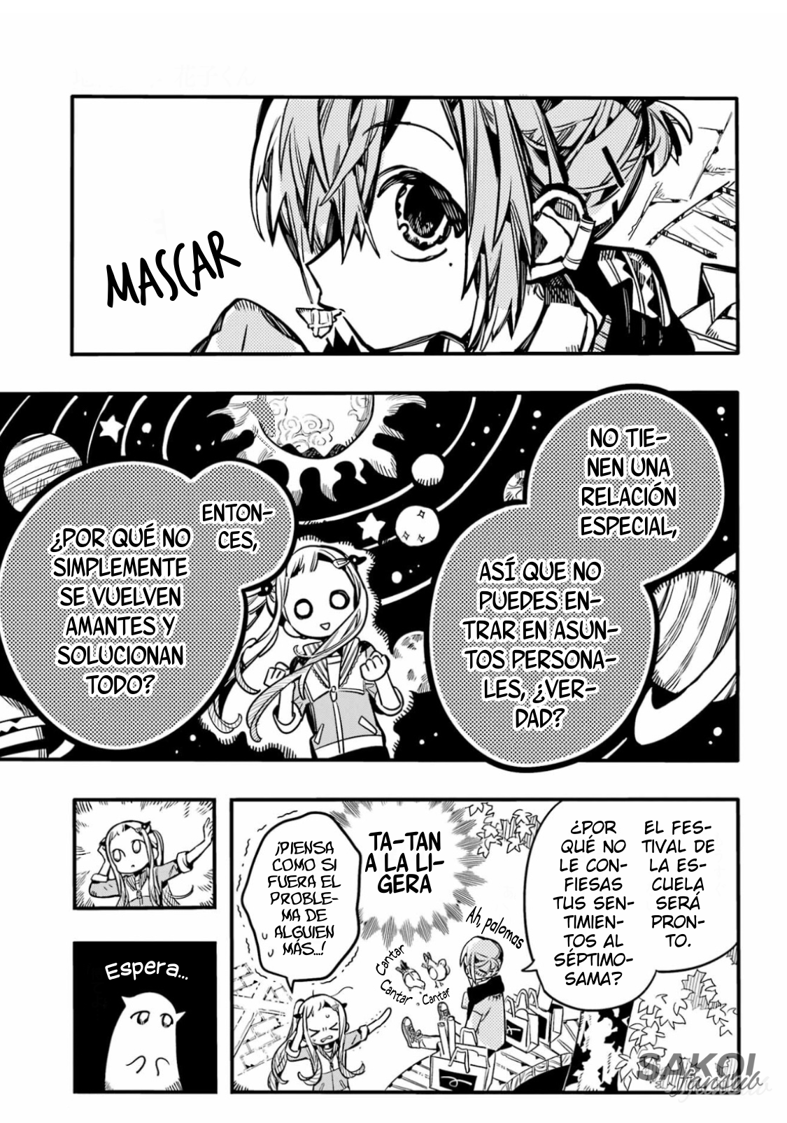 Read Toilet-bound Hanako-kun Español Manga Online