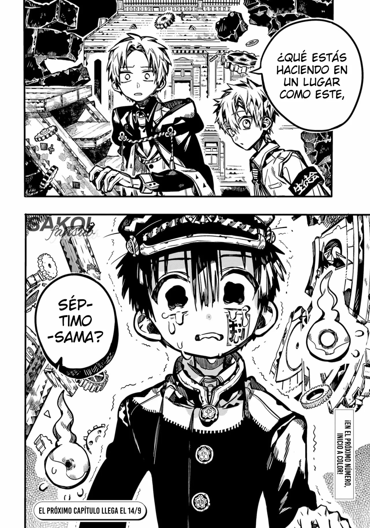 Read Toilet-bound Hanako-kun Español Manga Online