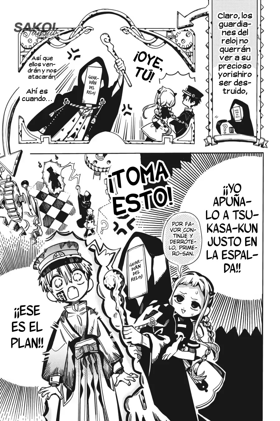 Read Toilet-bound Hanako-kun Español Manga Online