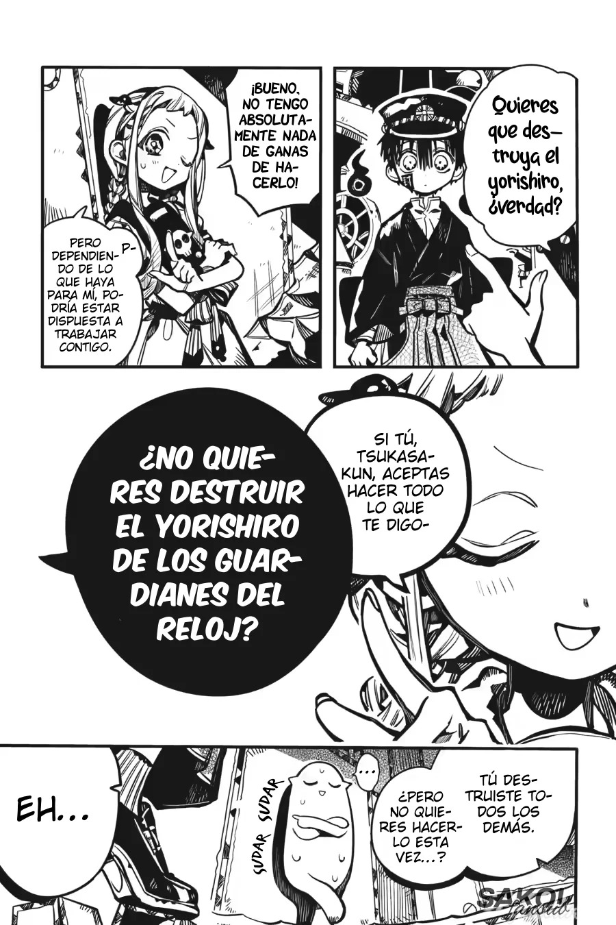 Read Toilet-bound Hanako-kun Español Manga Online