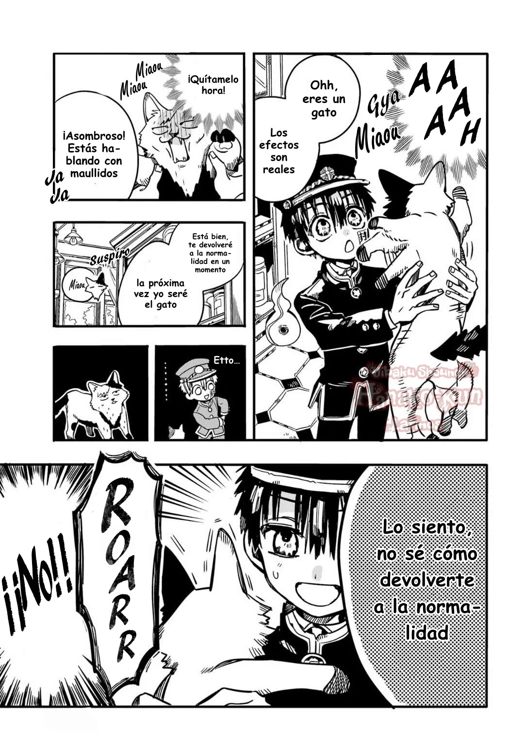 Read Toilet-bound Hanako-kun Español Manga Online