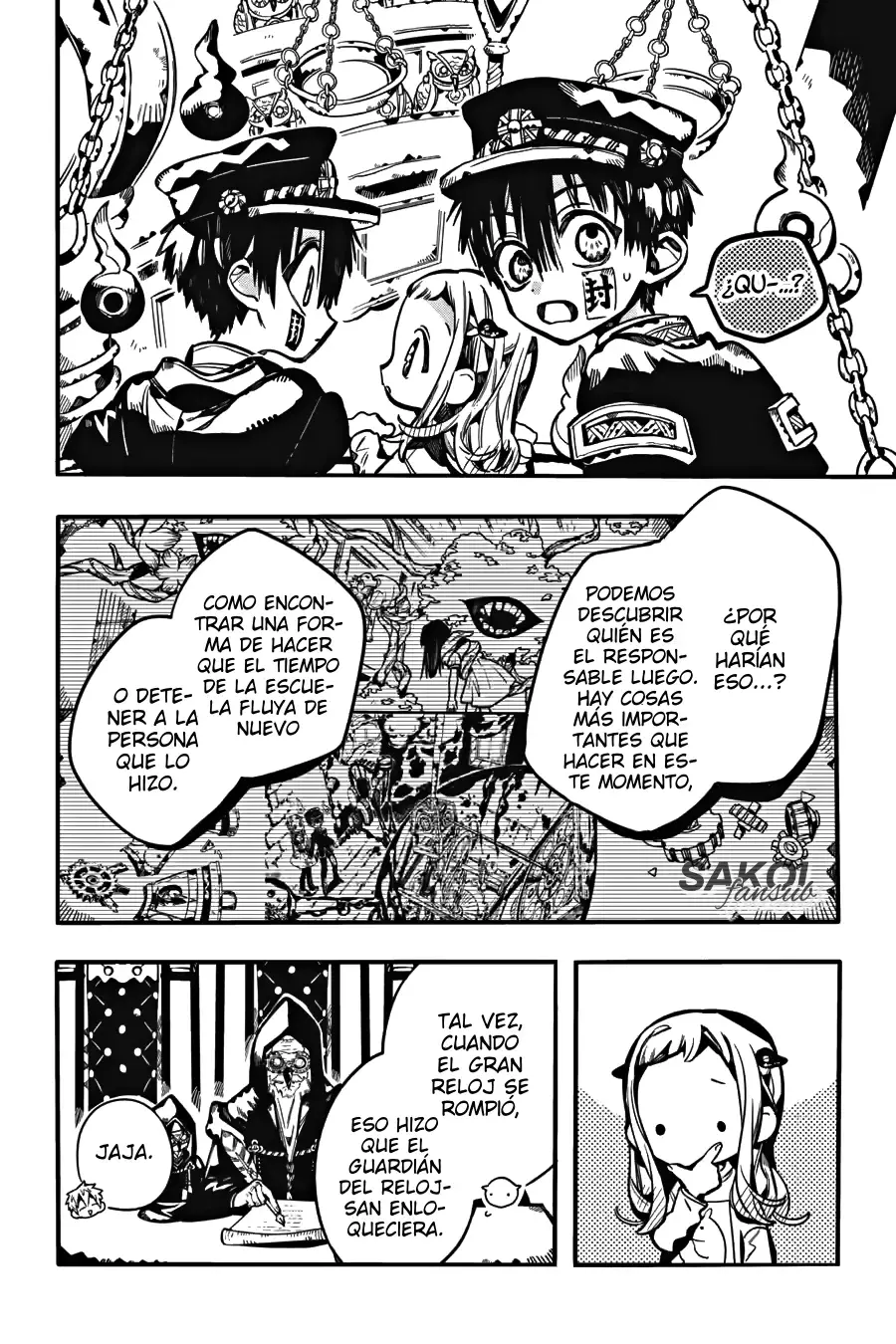 Read Toilet-bound Hanako-kun Español Manga Online