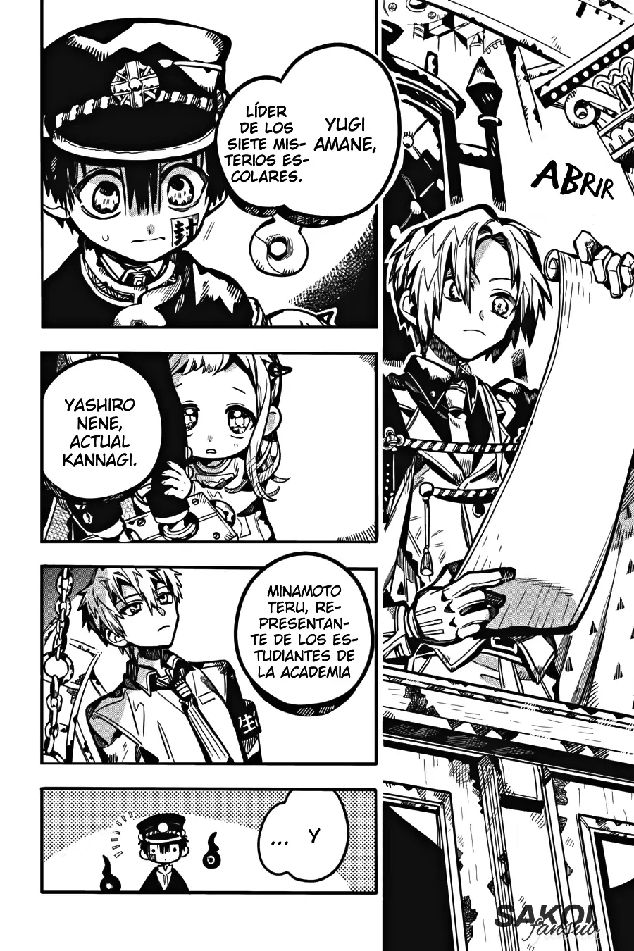 Read Toilet-bound Hanako-kun Español Manga Online