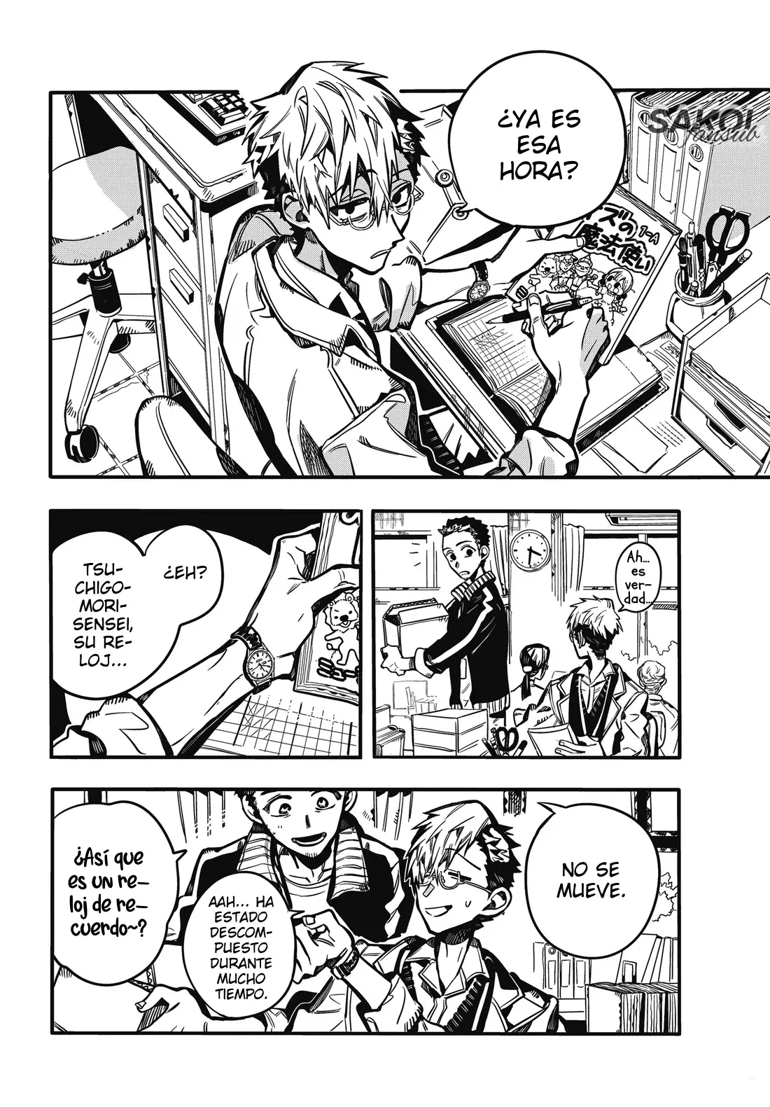 Read Toilet-bound Hanako-kun Español Manga Online