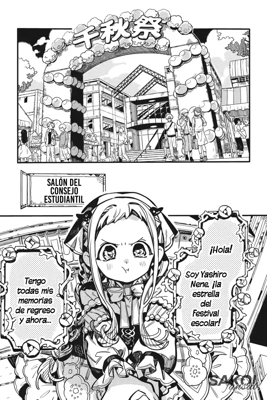 Read Toilet-bound Hanako-kun Español Manga Online