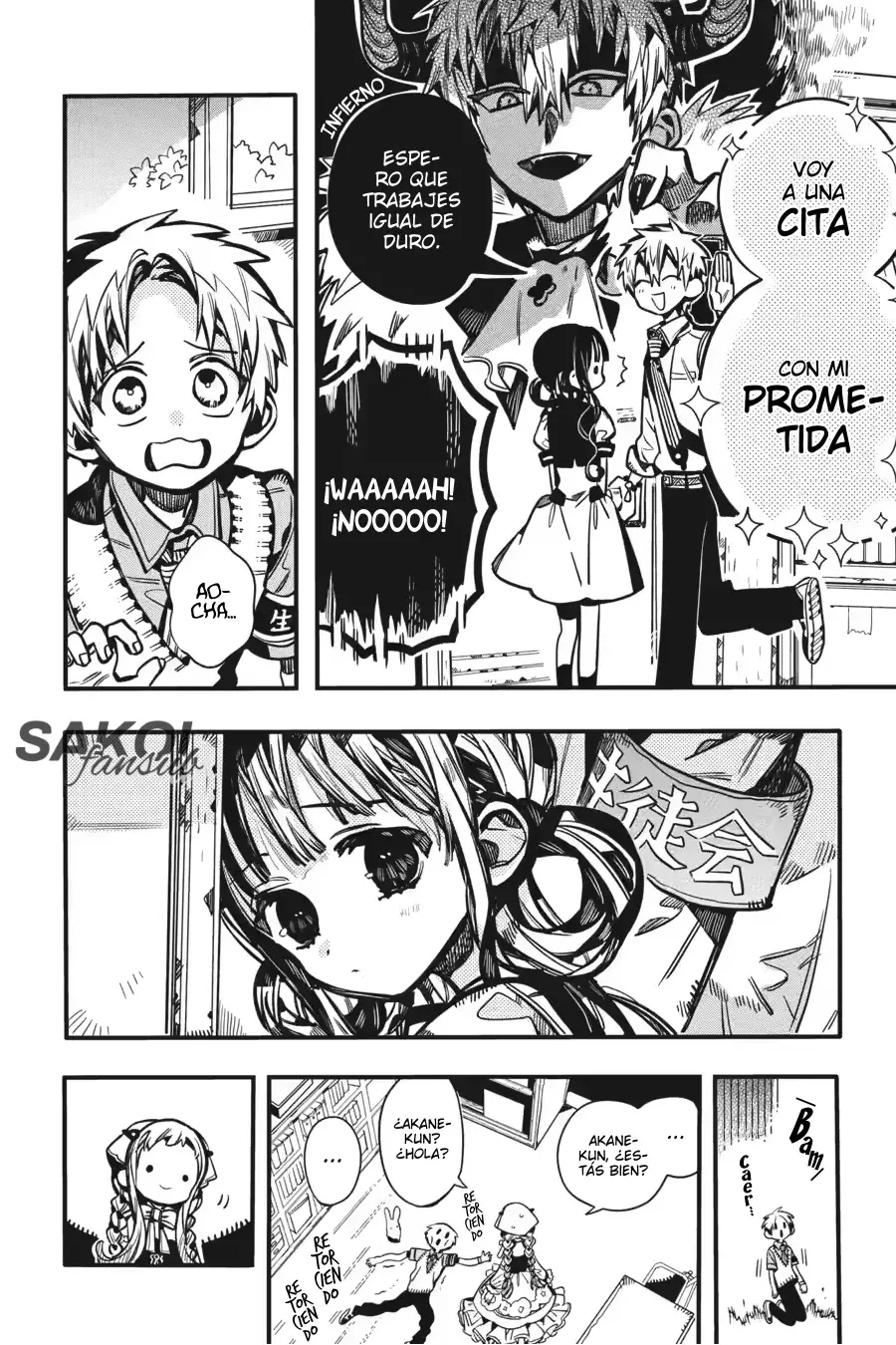 Read Toilet-bound Hanako-kun Español Manga Online