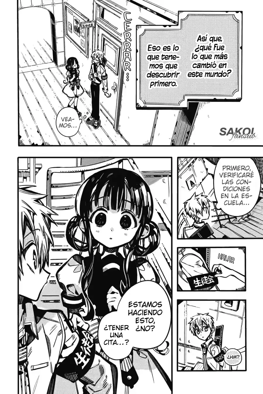 Read Toilet-bound Hanako-kun Español Manga Online