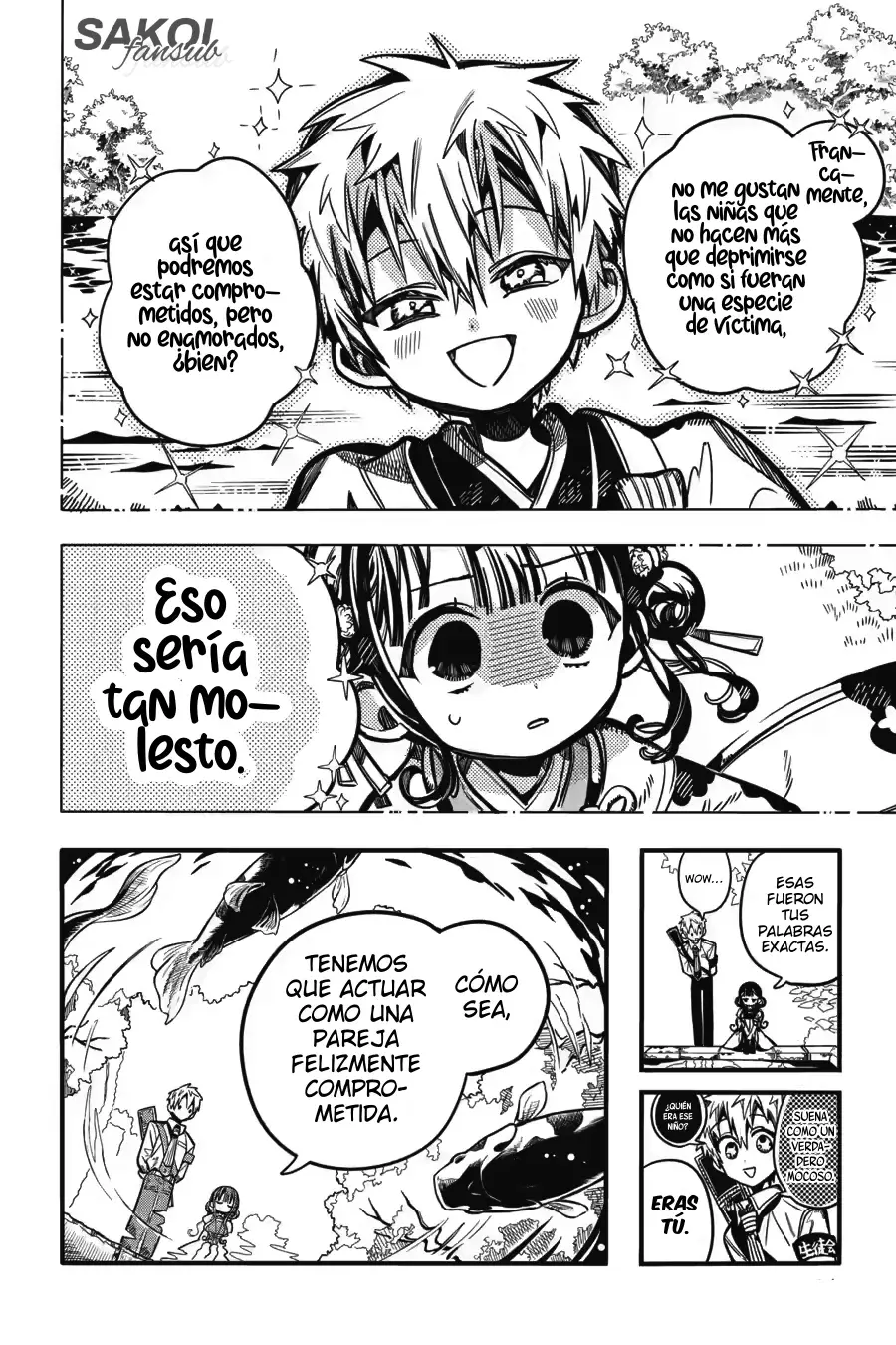 Read Toilet-bound Hanako-kun Español Manga Online