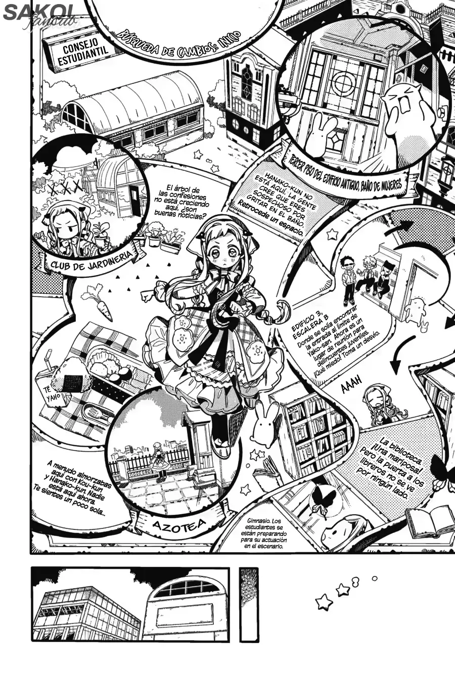 Read Toilet-bound Hanako-kun Español Manga Online