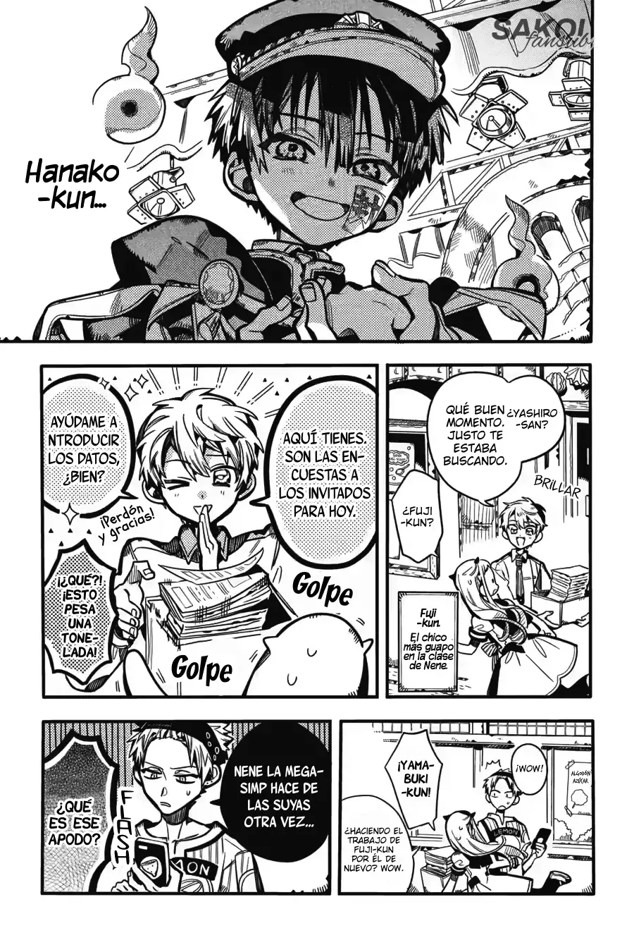 Read Toilet-bound Hanako-kun Español Manga Online