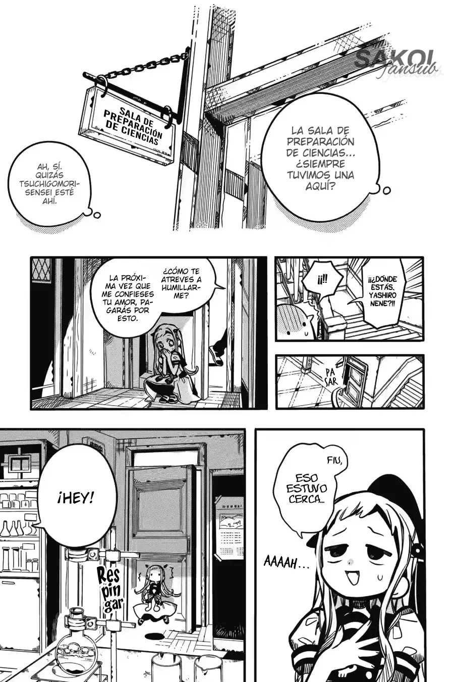 Read Toilet-bound Hanako-kun Español Manga Online